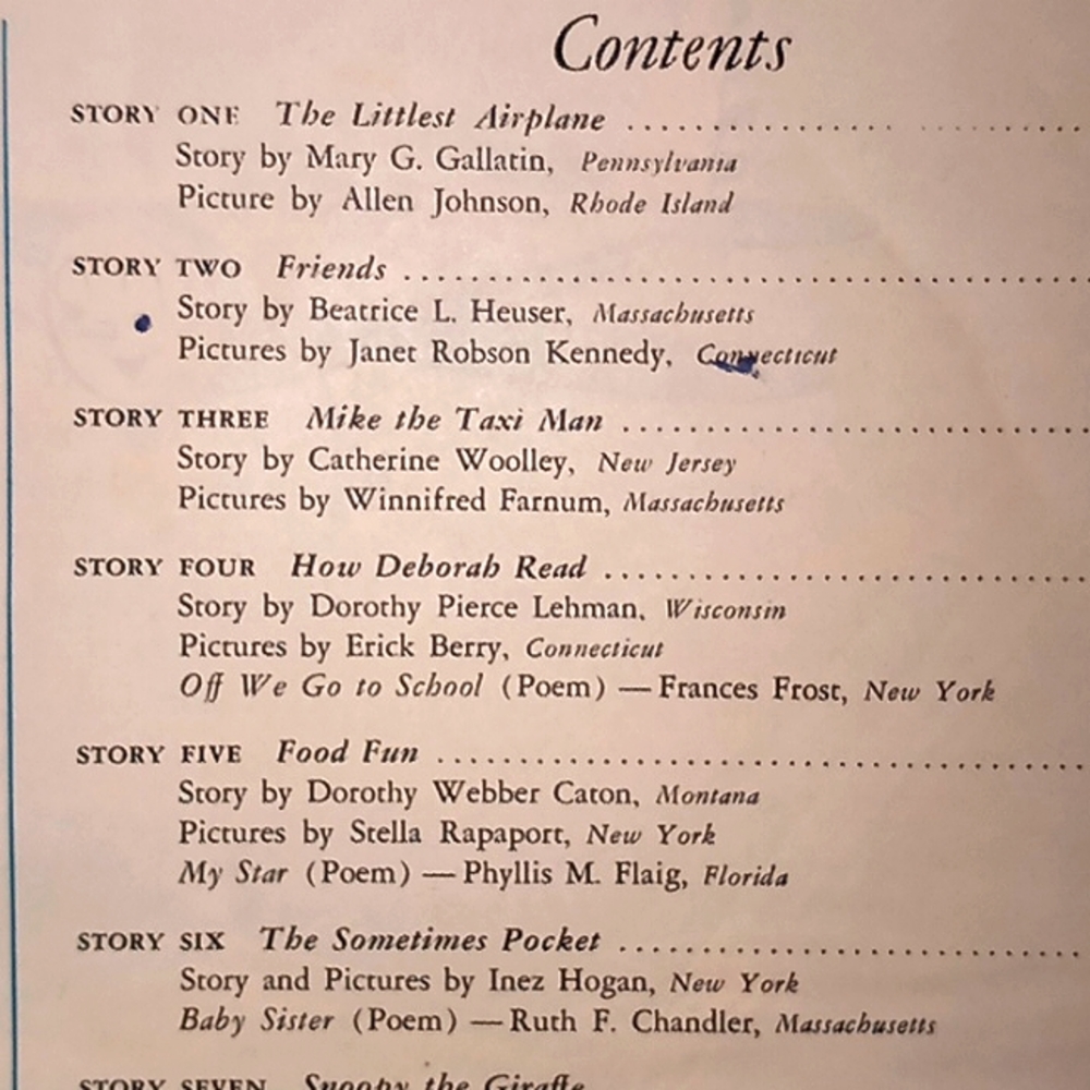 VINTAGE "1953" STORY A DAY CHILDREN'S MAGAZINE PAPER BACK SEPTEMBER 24, 1953 - Picture 7 of 17